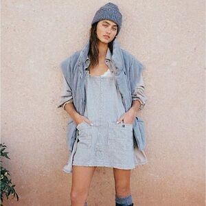 Free People Smock Mini Railroad Overalls ✨🚂